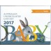 AUSTRALIA 2017 . BABY MINT SET . ALPHABET SERIES
